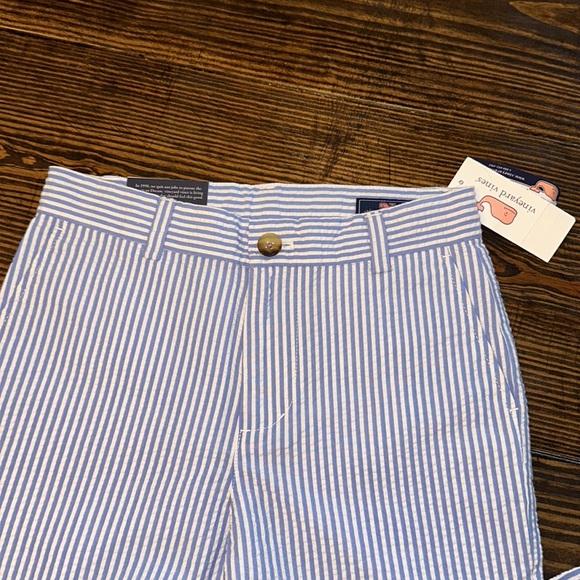 NWT Vineyard Vines Boys' Seersucker Breaker Pants - Picture 3 of 7